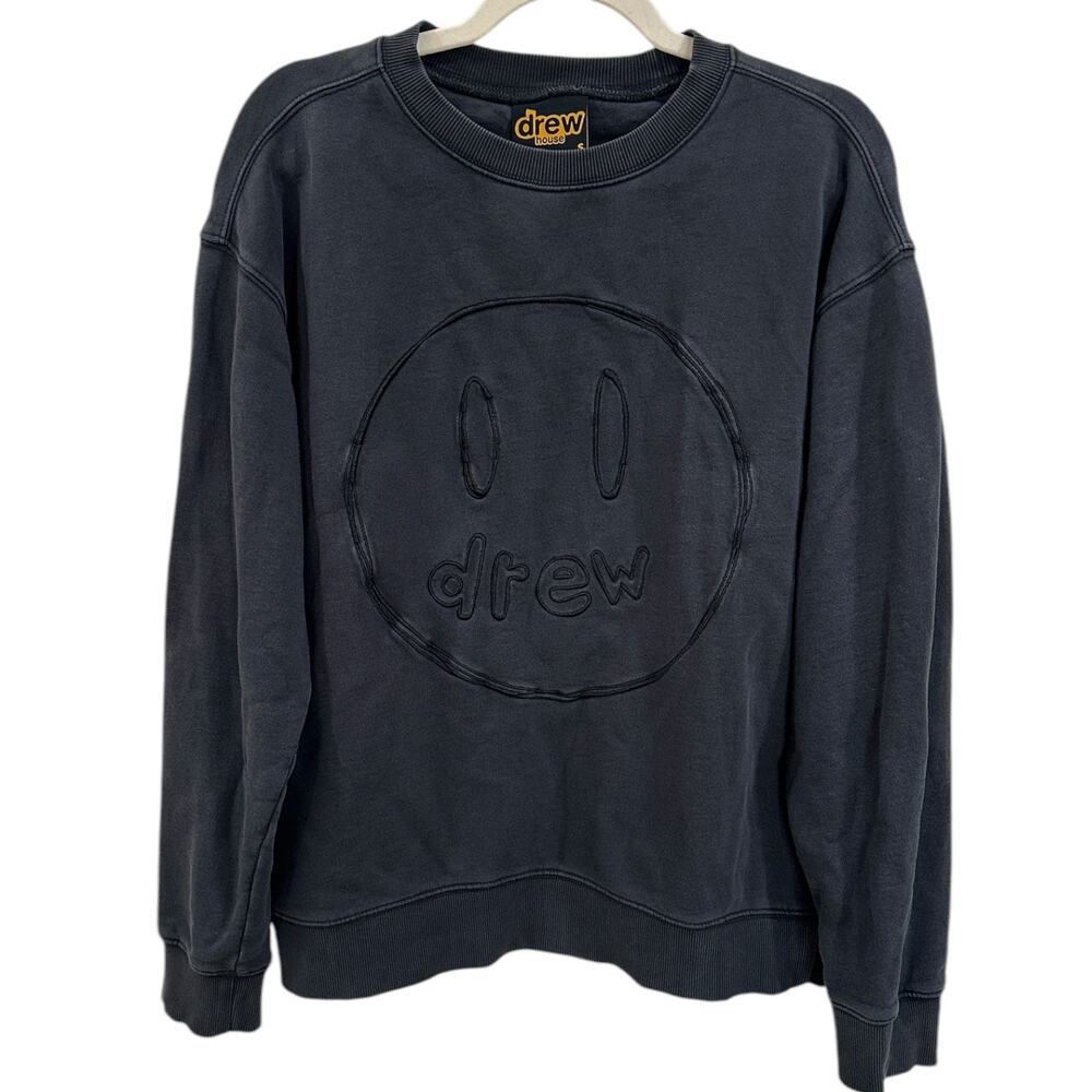 drew house Black Crew Neck sweatshirt